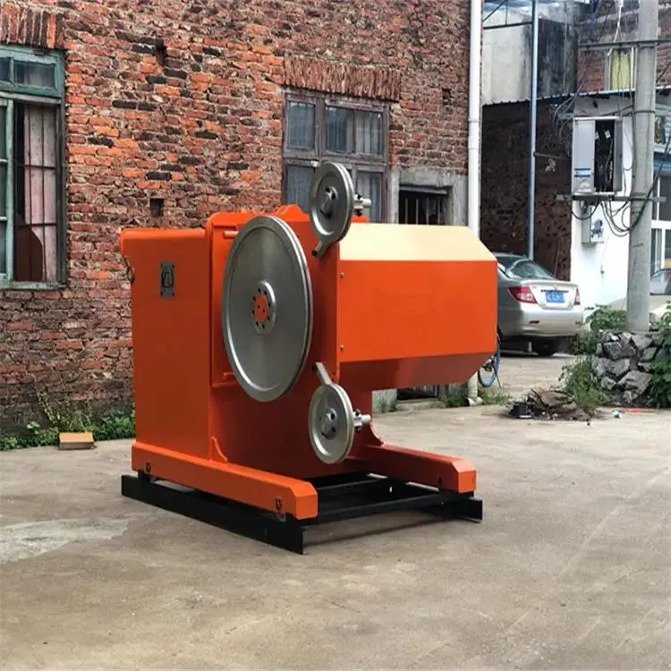 YUGONG Большая дротяная пила для резки камня Станок