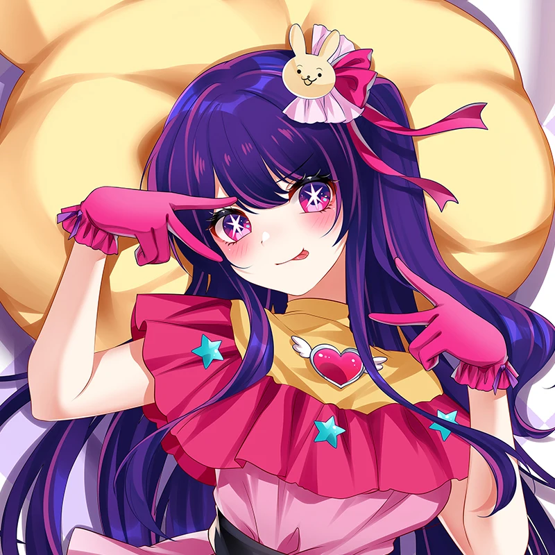 Аниме OSHI NO KO Hoshino Ai Сексуальная подушка для обнимания дакимакура