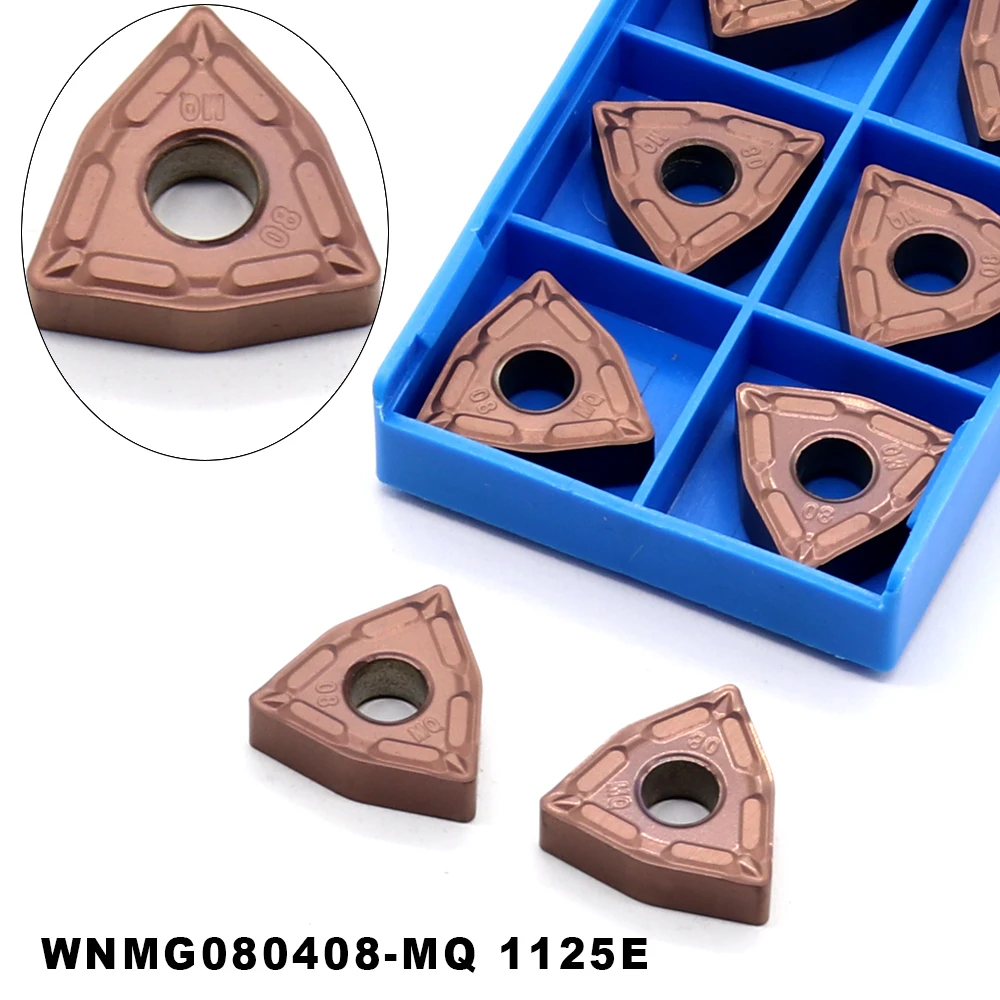 WNMG080408-MQ 1125 твердосплавные пластины внешний токарный инструмент станок с ЧПУ