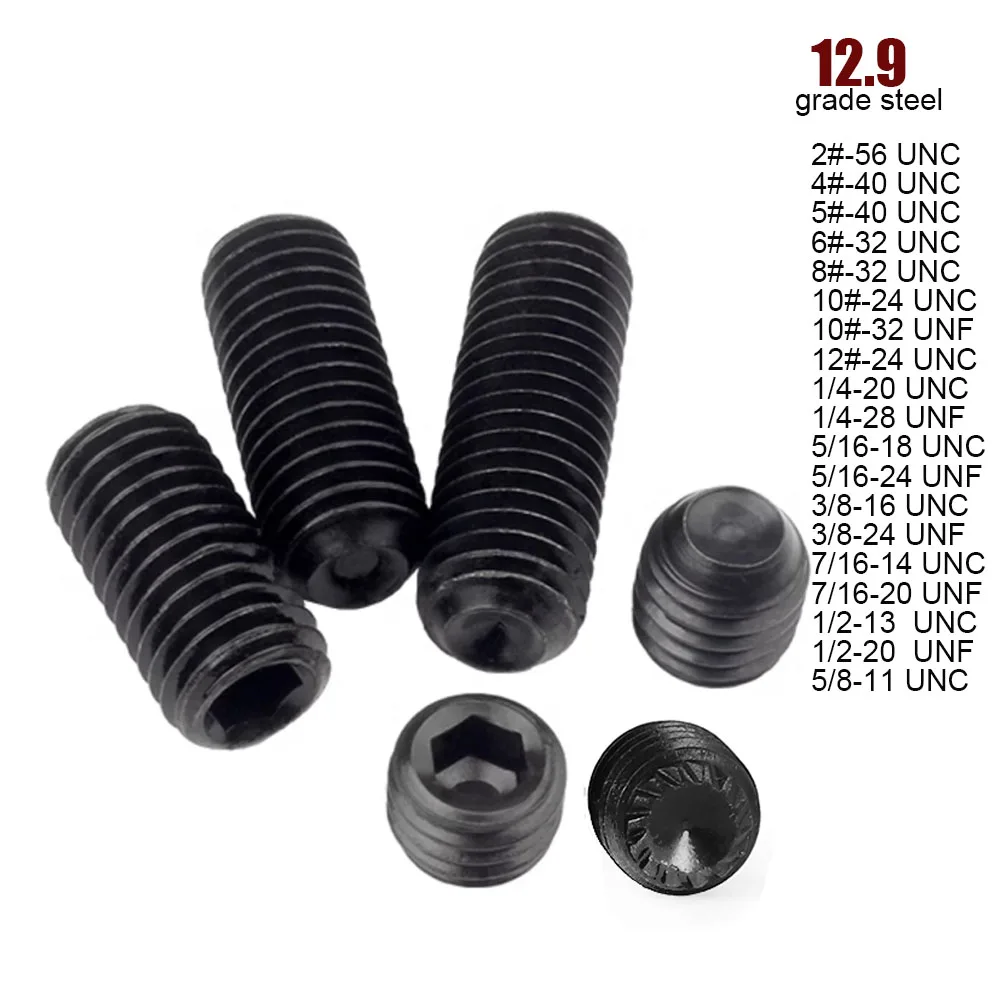 Набор болтов TINGGOO стальных шестигранных с шестигранной головкой 12,9