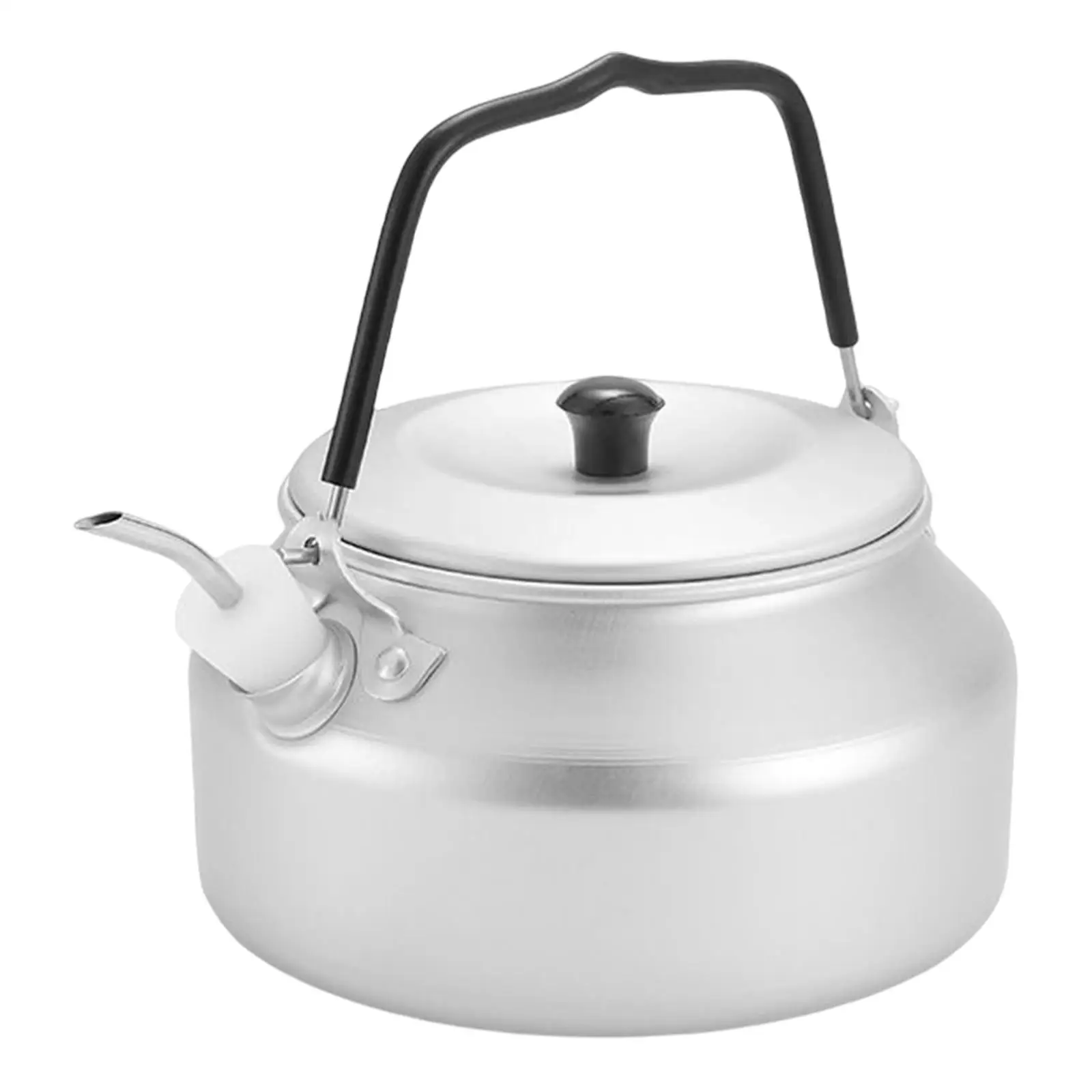 

Outdoor Camping Kettle, Tea Kettle with Spout, Compact Teapot Lightweight Coffee Pot for Travel Hiking