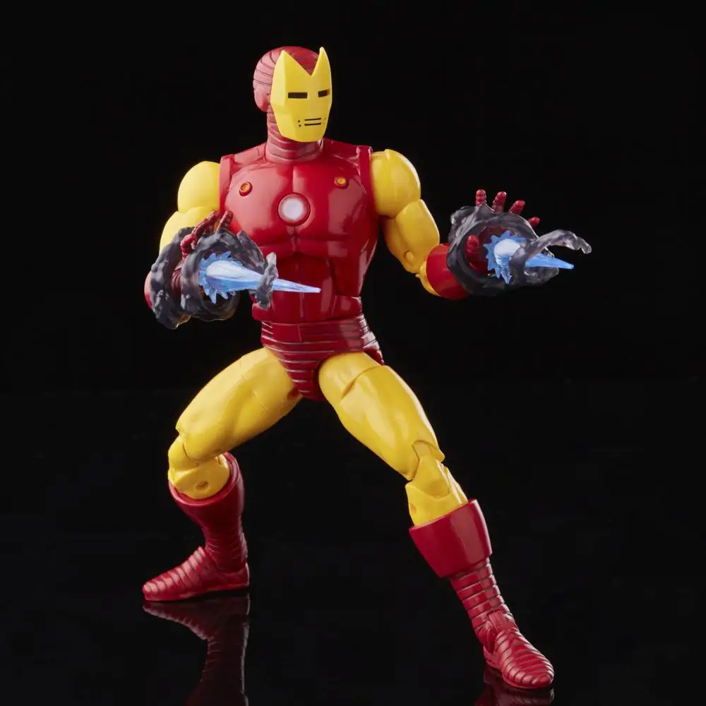 Фото [В наличии] Hasbro Marvel Legends Series 20th Anniversary Iron Man 6-дюймовый масштаб Toybiz Эксклюзивная экшн-фигурка аниме Модель игрушки №4