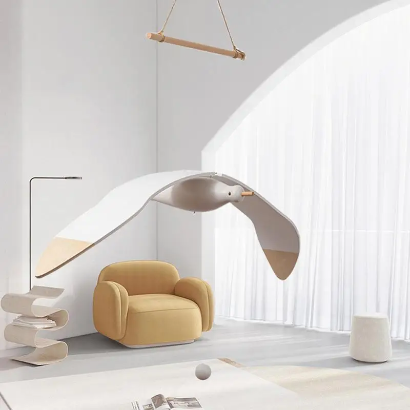 Деревянный летающий морской чайник Декор Декоративный мобильный орнамент