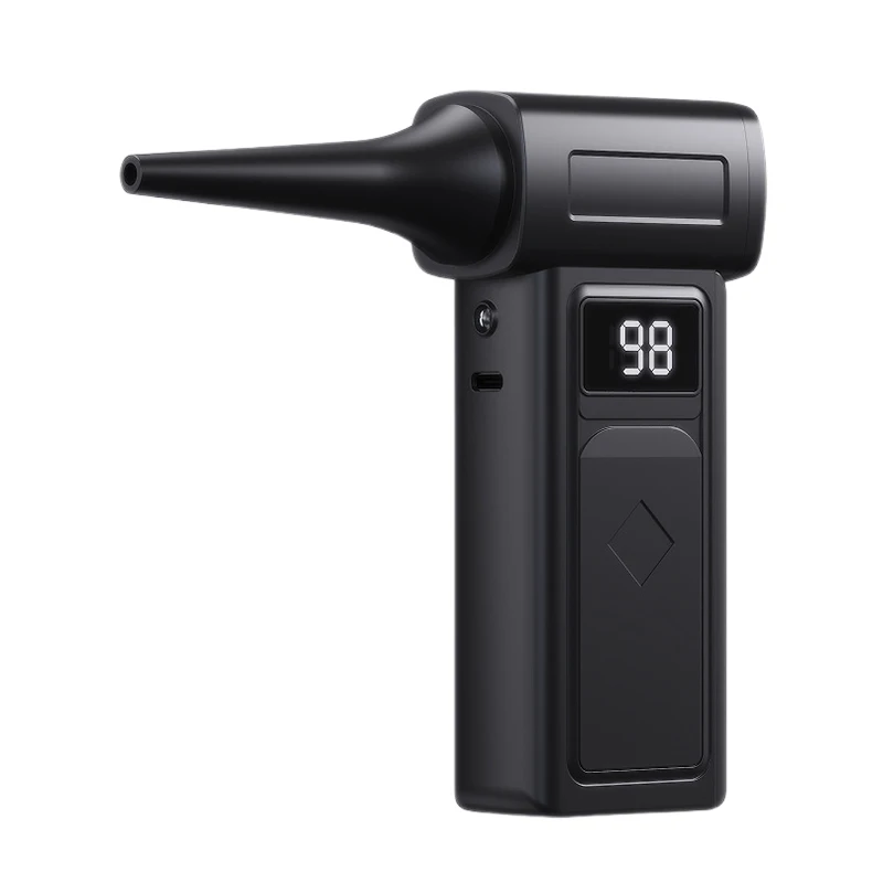 

Ручной вентилятор с турбонаддувом, 130 000 об/мин, электрический пылесборник с регулируемой скоростью ветра, портативный высокоскоростной вентилятор