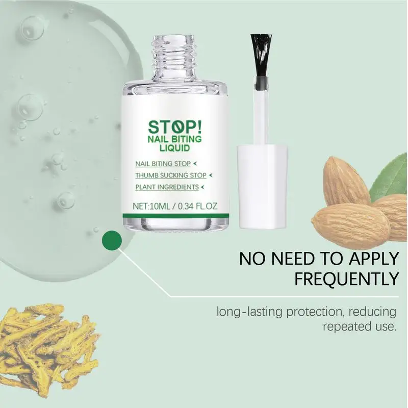Укрепитель для укуса ногтей укрепляющий лак пробка ухода за ногтями безопасный