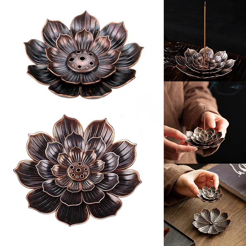 Буддийский Держатель Для Благовоний С Линией Лотоса Сандаловая Доска