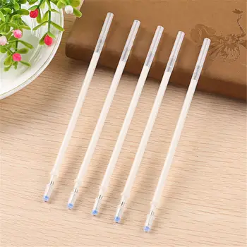 20pcs White Ink Erasable Refills Sewing Temporary Mark Washable Pen Leather Erasable Refill School Office Writing Stationery 5