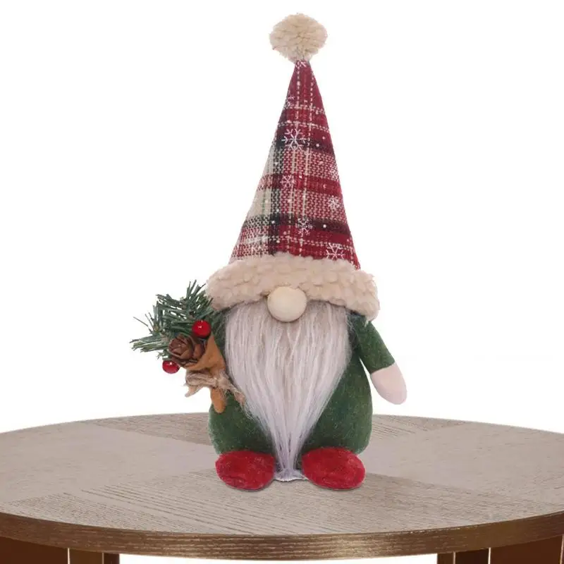 

Christmas Gnomes faceless doll gift Decorations | Swedish Tomte Stuffed Cute Faceless Doll Ornament Home Table Holiday Presents