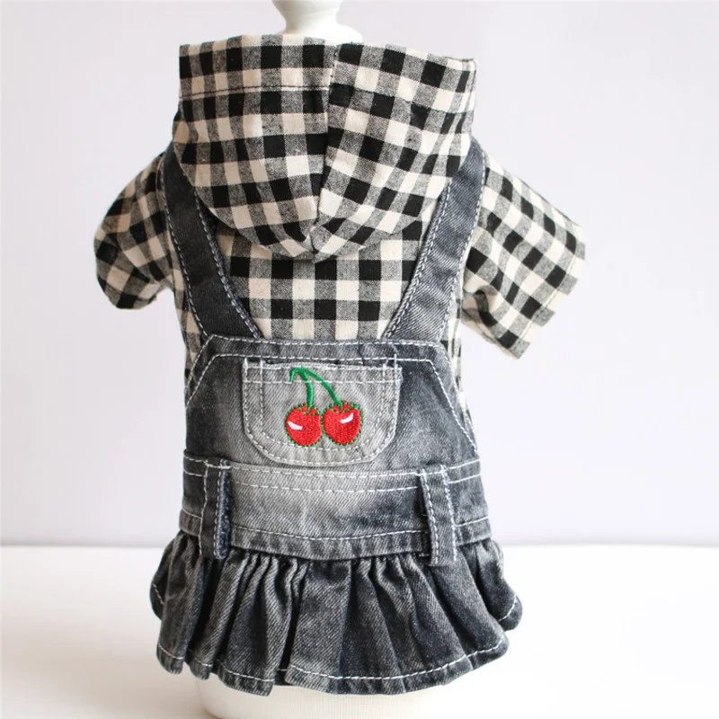 

Одежда для домашних животных, пальто для милой собаки, одежда на весну, осень и зиму, одежда для милой собаки, черная, белая, в клетку, блестящ...