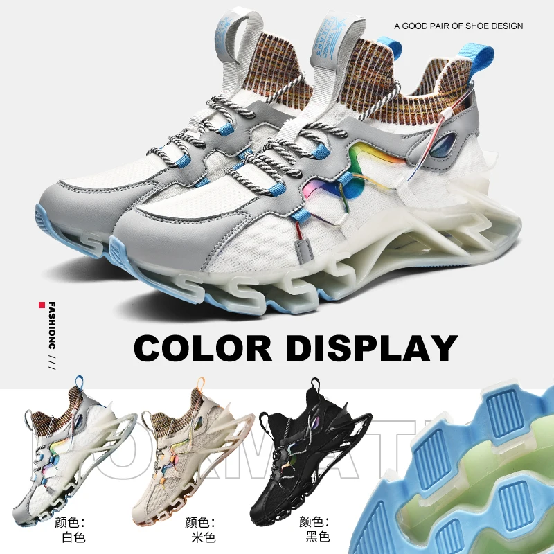 Abhoth Running Shoes Men Sneakers Four Seasons Comfort Light Outdoor Wear-resistant Non-slip Walking Shoes Zapatillas Hombre