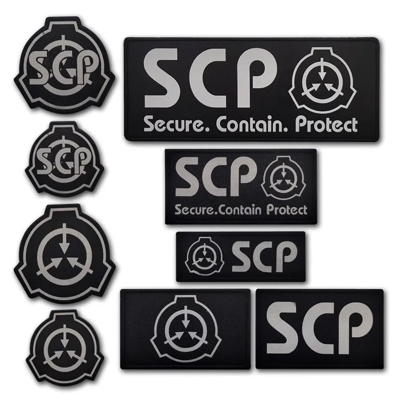 Лазерная резка SCP Badge основа Паранормальное супрессионное основание нарукавная