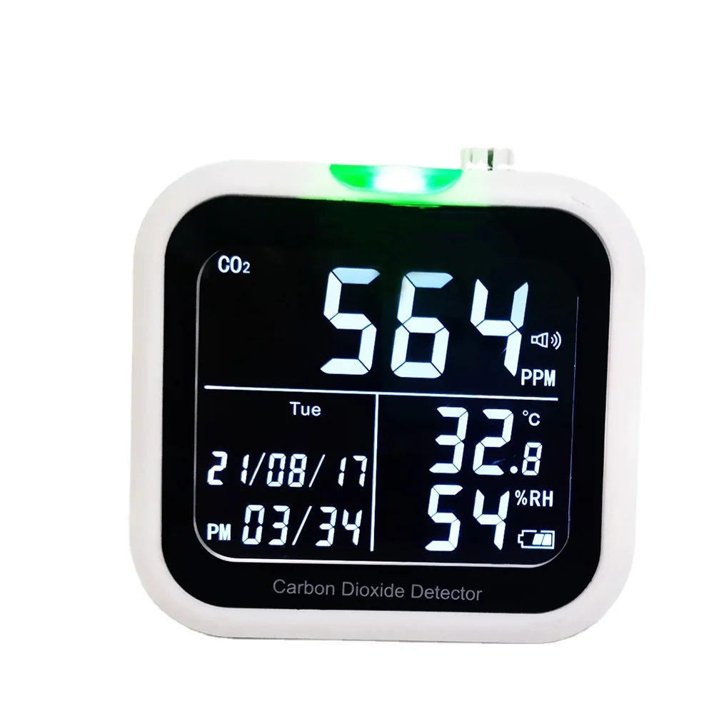 

XEAST 2023 HOT SALES CO2 Carbon Dioxide Detector Temperature Humidity Air Quality CO2 Meter
