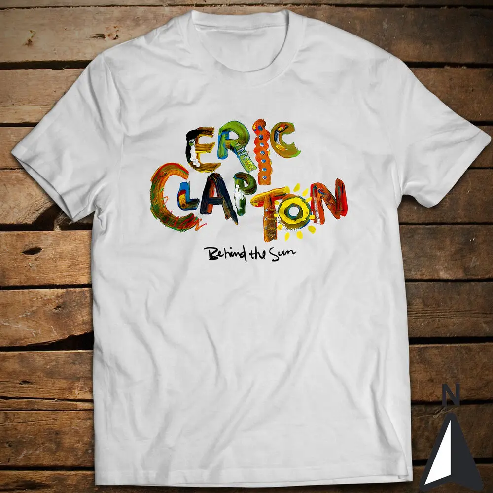 

Music Beat Rhythm T-Shirt Behind The Sun Eric Clapton Knock On Wood Forever Man