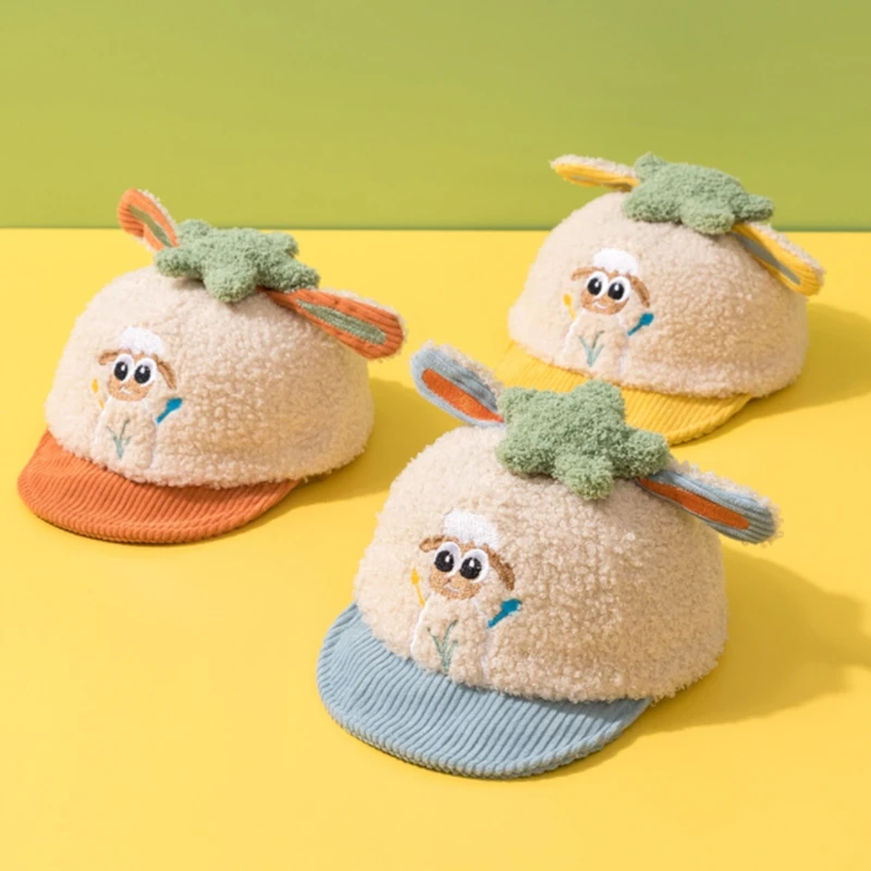 

Регулируемая детская хлопковая вышивка с заостренным козырьком для маленьких мальчиков и девочек