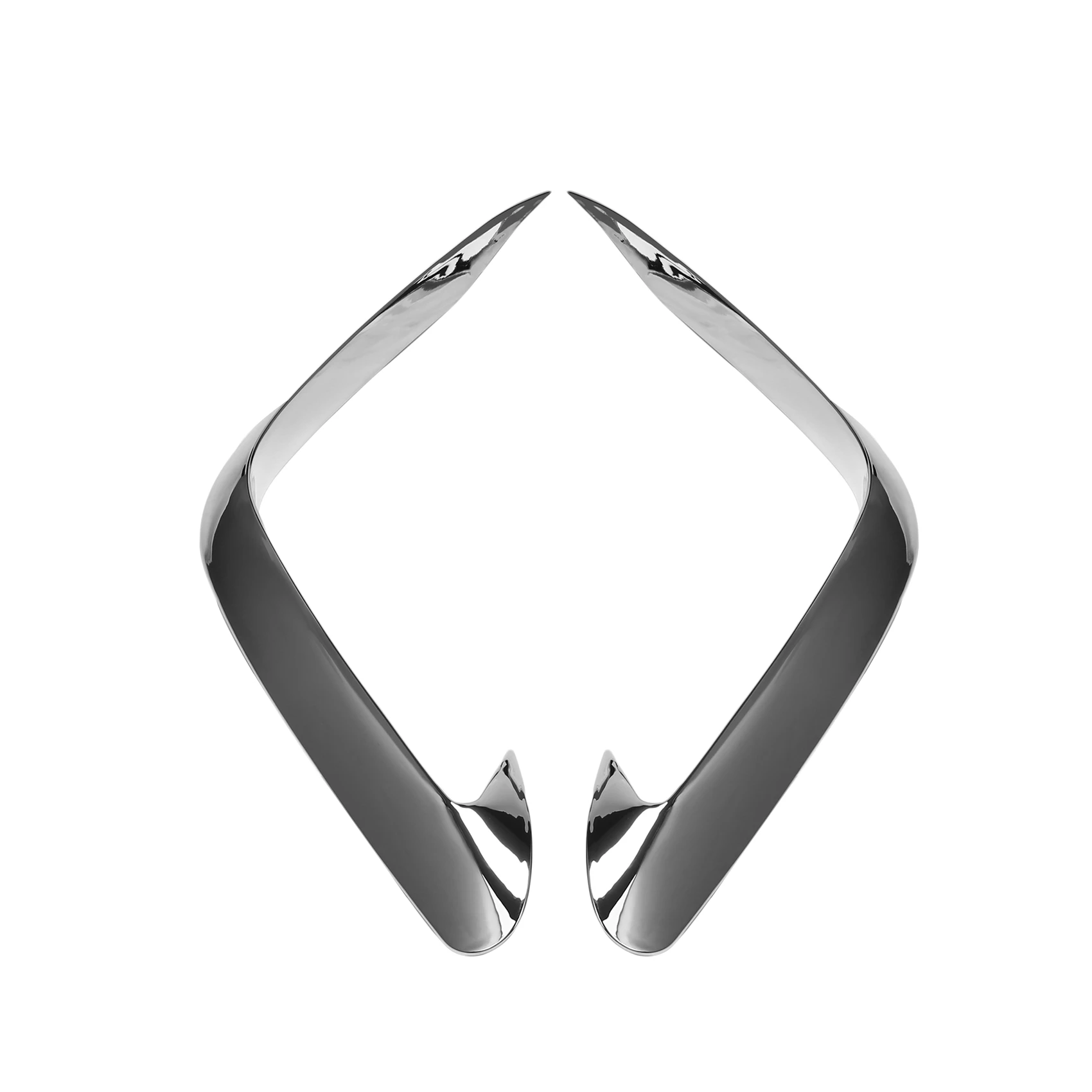 

Передняя противотуманная лампа для Hyundai Tucson NX4 2020 2021, обшивка бампера, декоративное формование, хромированная подводка для бровей