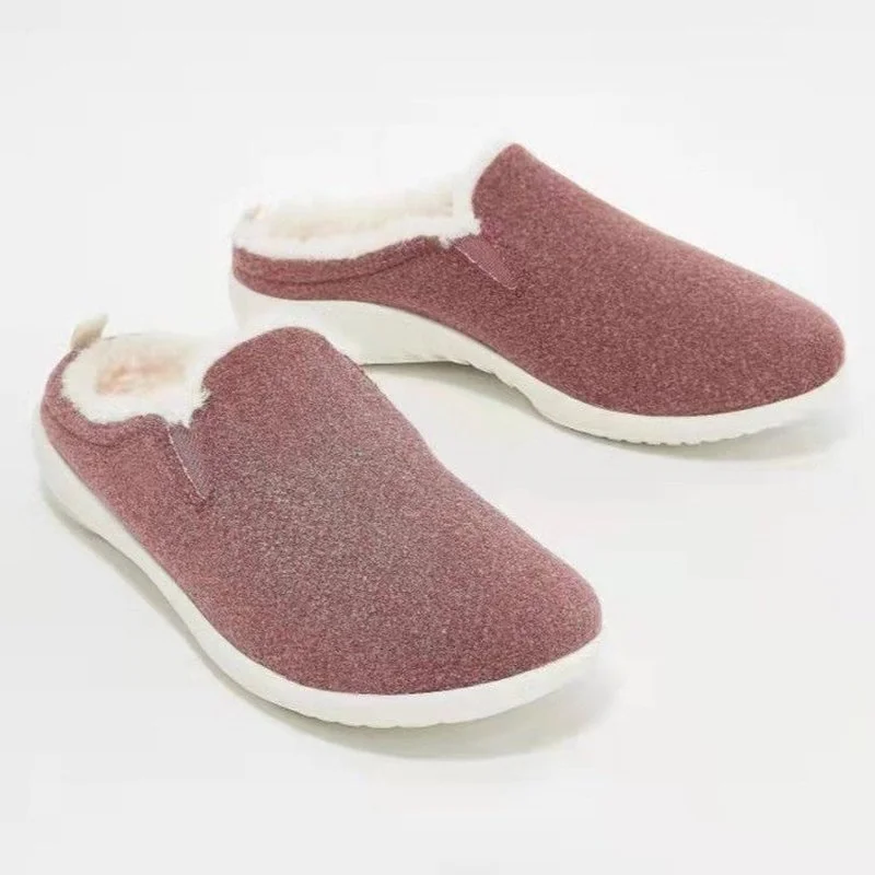 

Winter Soft Plush Indoor Slippers Women Couple Unisex NonSlip Home Furry Slipper Woman House Flat Floor Female Shoes for Bedroom