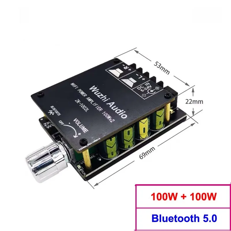 

Durable Bluetooth Amplifier Board Power Amplifier Board Bluetooth 5.0 Dual-Channel For HIFI Music High Performance Kit