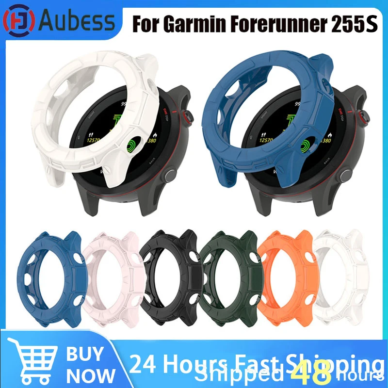 

Защитный чехол для ПК с отверстиями для Garmin Forerunner 255 Рамка Жесткий чехол с принтом защитный чехол Forerunner 255S чехол s бампер