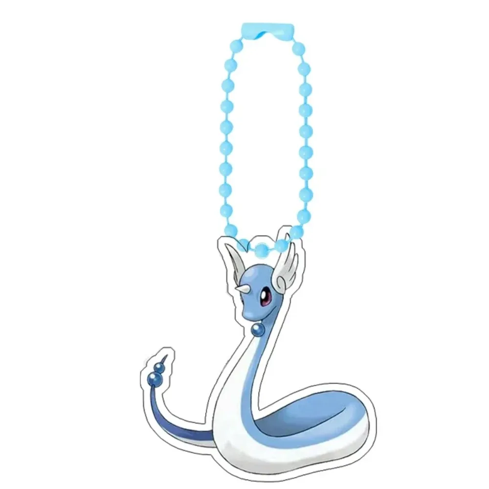 Фото Для Pokemon Milotic Lugia Sylveon Self Made мультфильм милый акриловый брелок для ключей аксессуары для рюкзака кулон аниме классическая коллекция №4