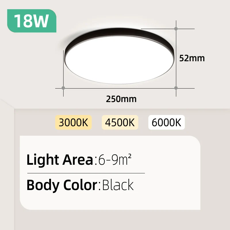 

Потолочный светильник CANMEIJIA Tricolor