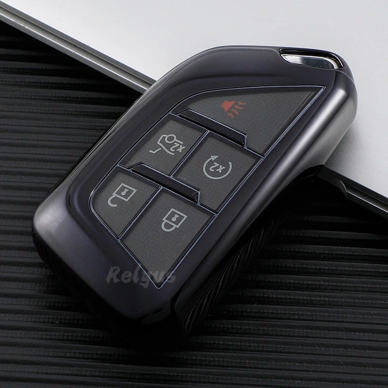 

Защитный чехол для автомобильного ключа из ТПУ, чехол для Cadillac CT4 CT5 XT4 XT5 XT6 2020, чехол для ключа, оболочка, автомобильные аксессуары