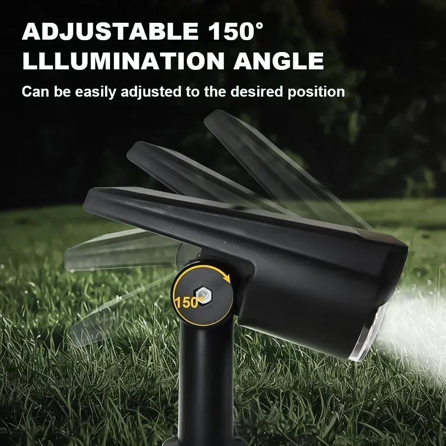 Водонепроницаемая Уличная Лампа На Солнечной Энергии Ландшафтное Освещение