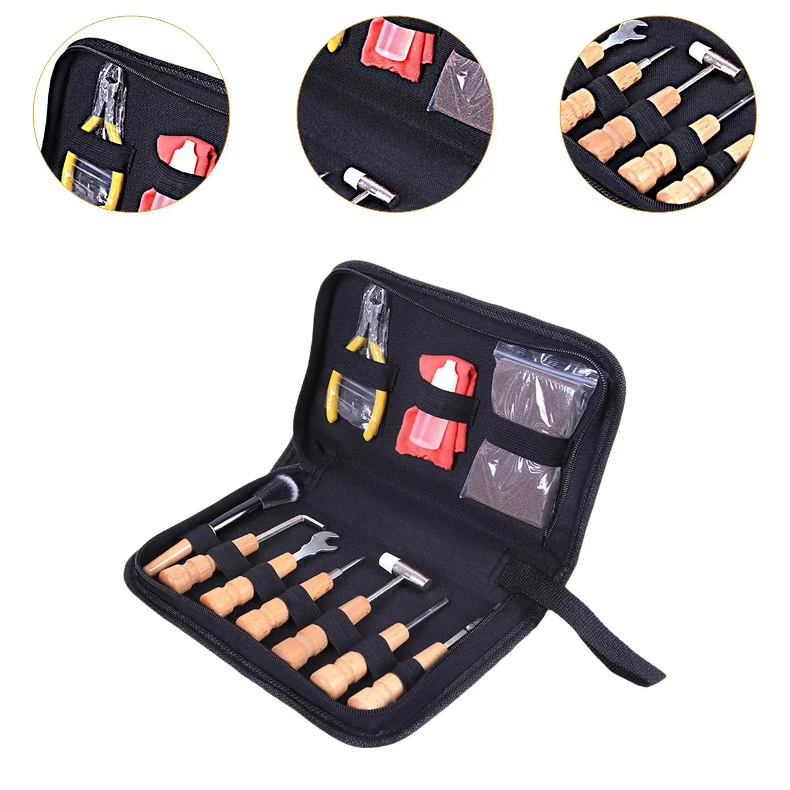 Набор инструментов для гитары аксессуары инструмент ремонта и ухода замены