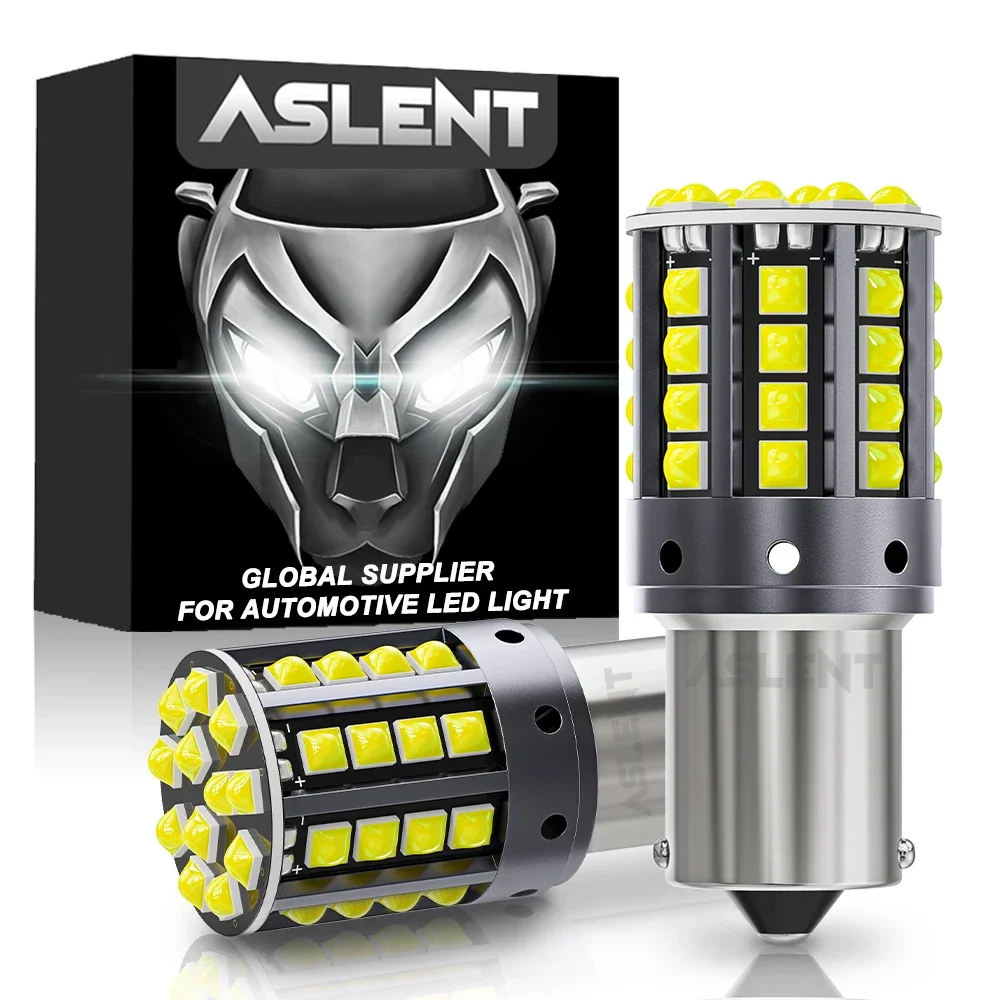 

2 шт. Автомобильные светодиодные фонари BA15S P21W 1156 BAU15S PY21W 1157 BAY15D 44*3030SMD Canbus Передние задние указатели поворота 7440 7443 W21/5W 12V