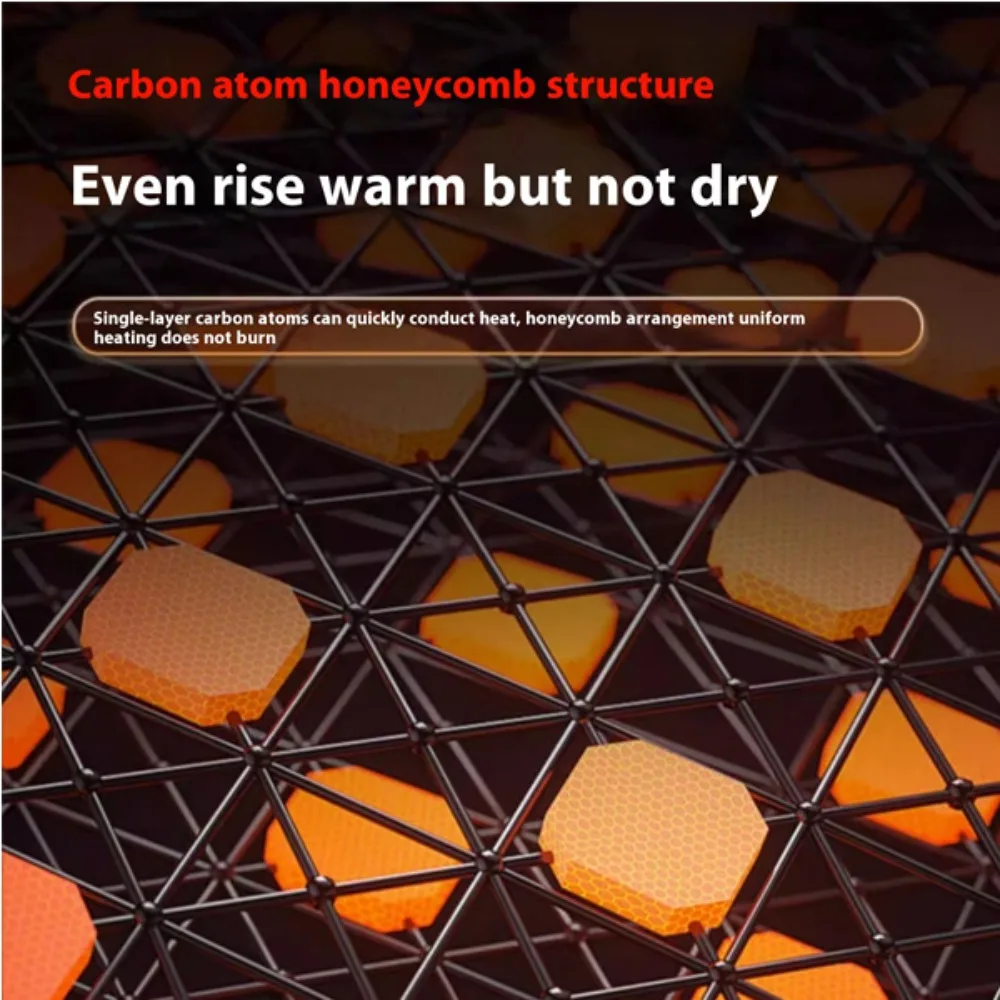 Зимняя графеновая автомобильная подушка с подогревом USB электрическая