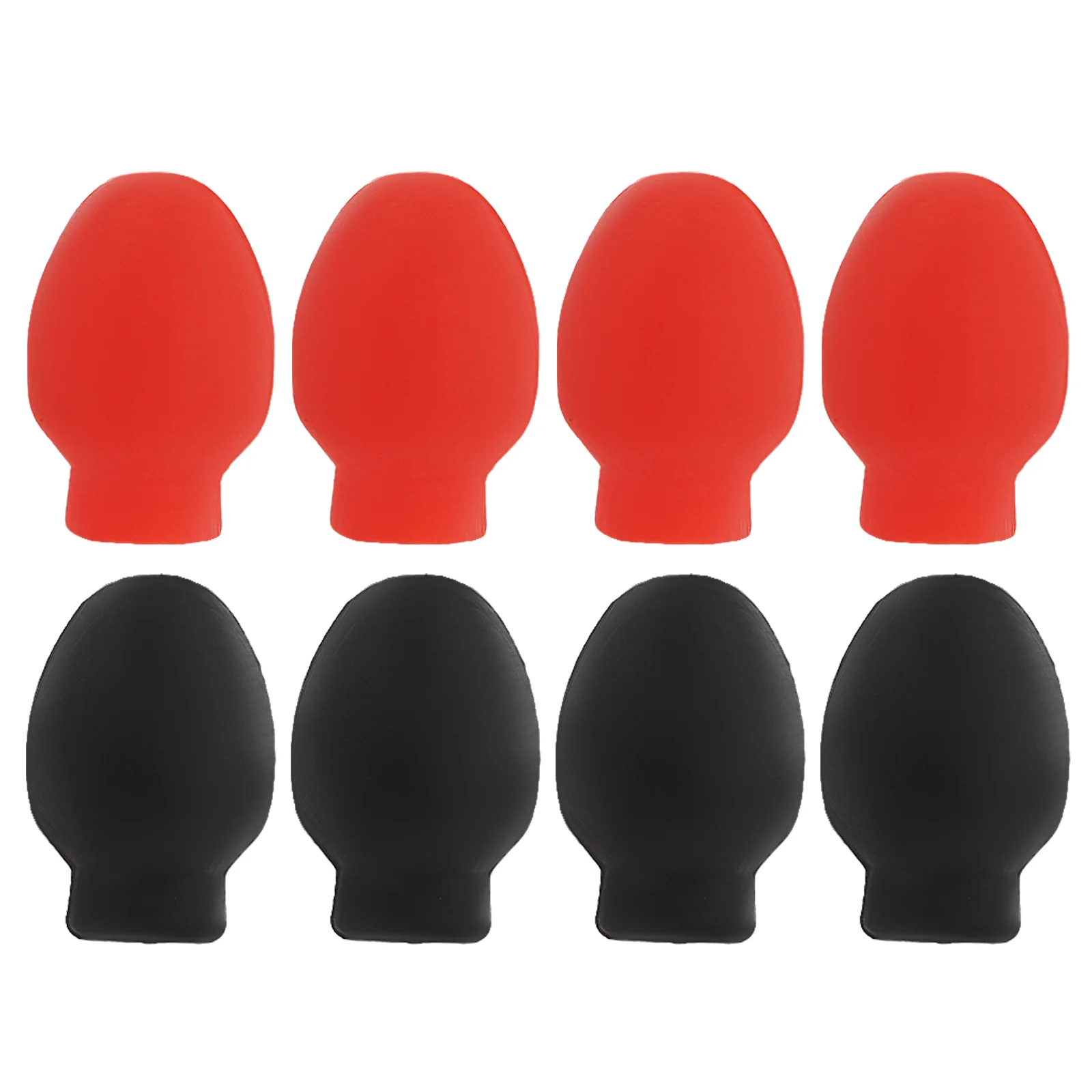 

8 PCS Drumstick Set Practice Tip Percussion Accessory Musical Instruments Silicone