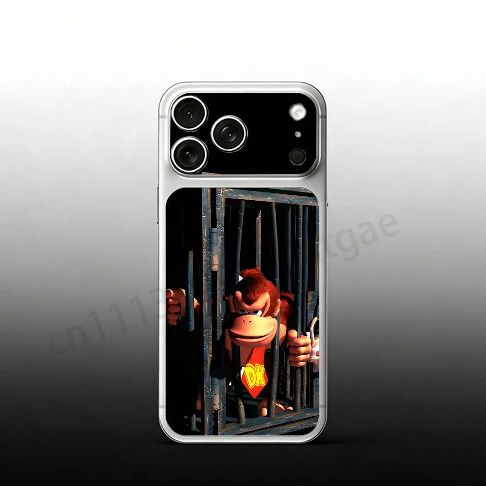 Фото Защитная пленка-наклейка Game D-Donkey Kong Monkey для iPhone 17 Pro Max/17 Pro, полноцветная, на весь корпус №2