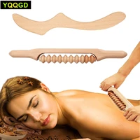 wood therapy massage toolsmaderoterapia kitcellulite massager woodtherapy tools for body shapingfull body muscle pain relief