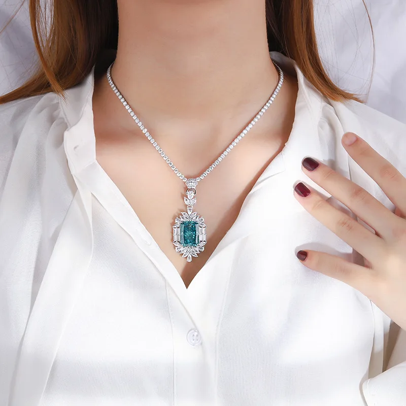 Новые ювелирные изделия Ins популярное высокоуглеродистое бриллиантовое