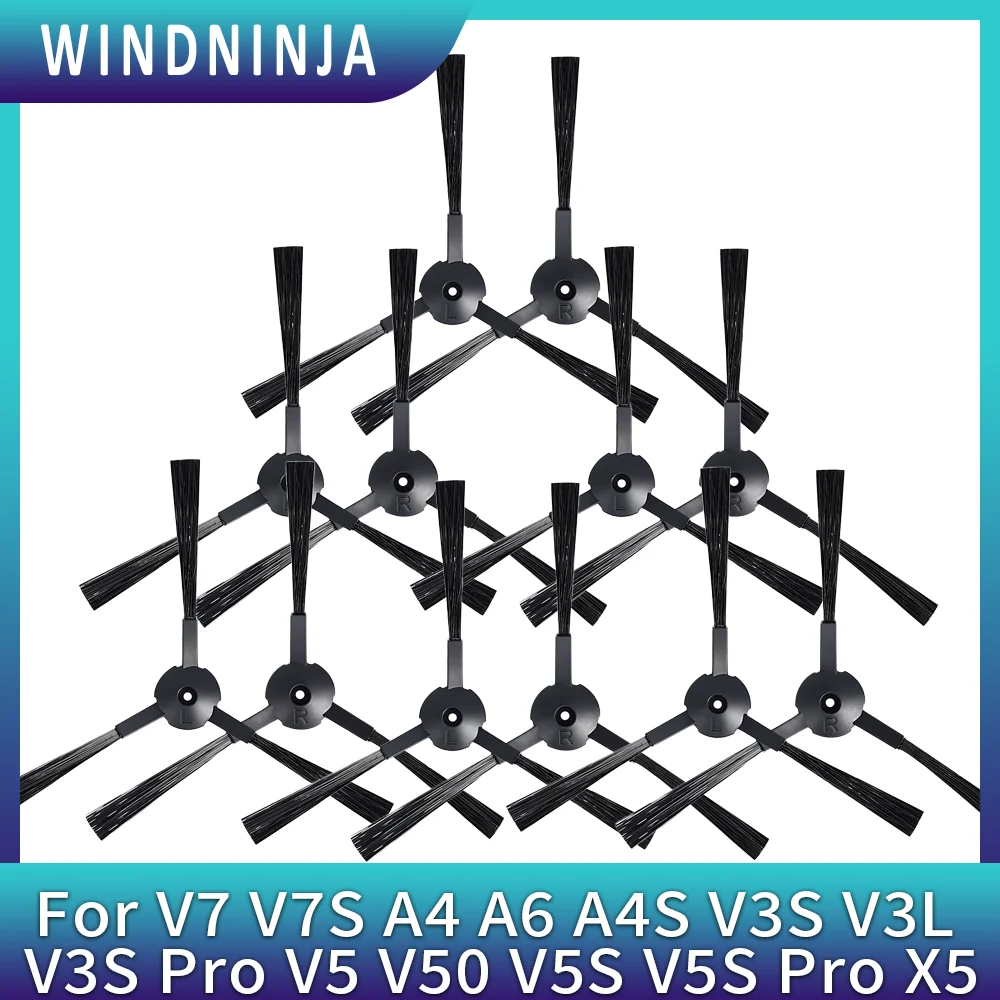 Фото Угловая щетка для роботов-пылесосов ILIFE V3S, V3S Pro, V3L, V5S Pro, X5, V5, V5S, V50, A6, A4, A4S, а также для Deebot CR120, X500/X580/KK8 №2