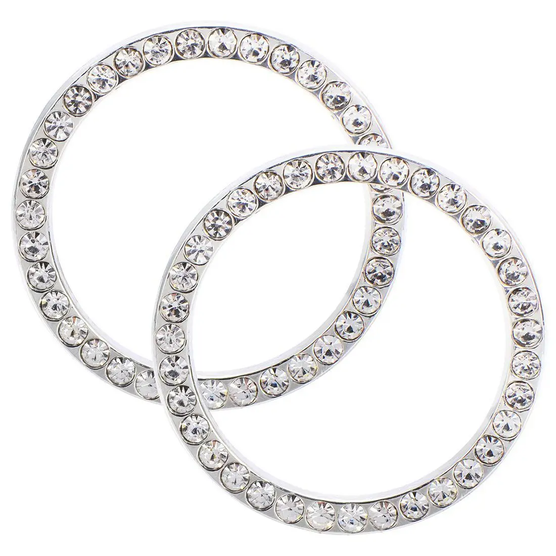 

Хрустальная наклейка с кольцом-эмблемой для автомобиля, Шикарные аксессуары для автомобиля, кнопка зажигания двигателя для автомобильного...