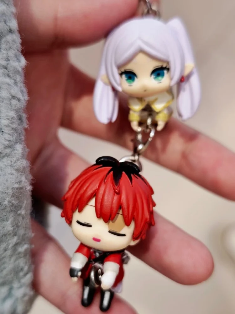 Коллекционная аниме-фигурка-подвеска Bandai Namco Gashapon: Фрирен и Ферн Старк, брелок для сумки, украшение для рюкзака (art.: 3920d9ddf2fce) - 3920d9ddf2fce