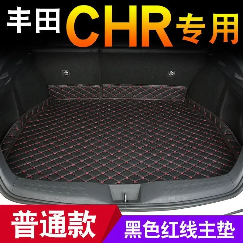 Коврик в багажник автомобиля для Toyota C-HR 2022-2025, основной коврик, грузовой вкладыш, коврик для задней двери Chr, интерьер CHR, автомобильные аксессуары