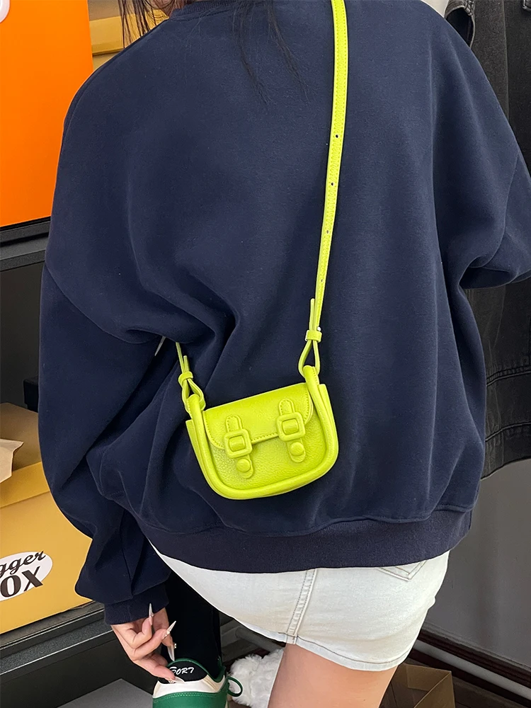 Модная женская нишевая дизайнерская мини-сумка новая осенне-зимняя маленькая