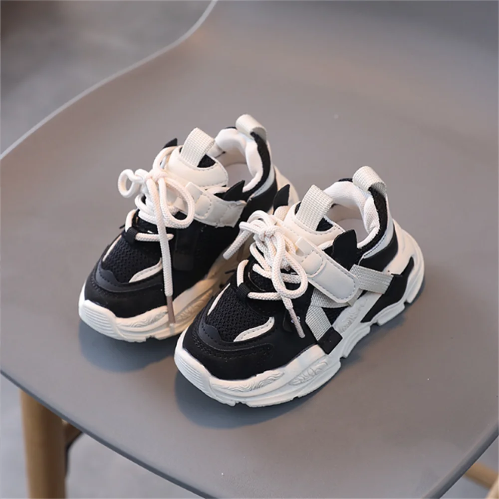 

Soft Bottom Running Shoes for Boys Baby tennis Shoes Girls New School Student Sports Shoes Children Sneakers