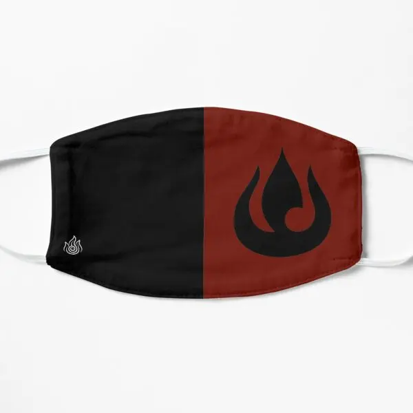 

Плоская хлопковая маска для лица Fire Nation с принтом дымки, для спорта, косплея, узор унисекс, для зимнего дыхания, модная многоразовая