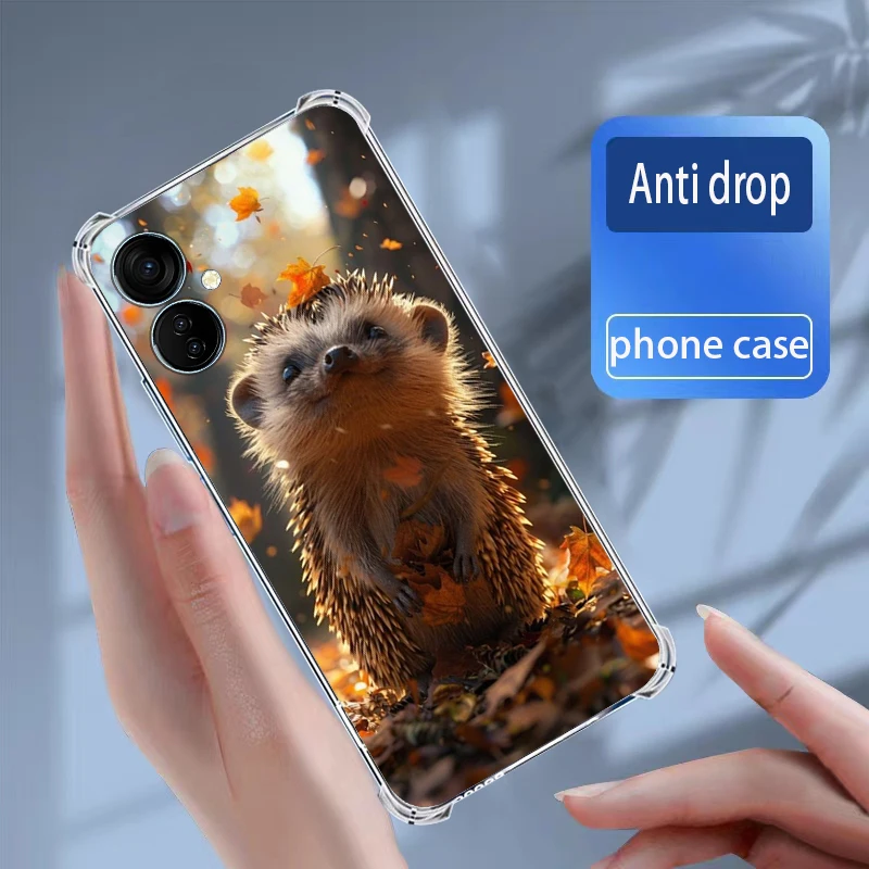 Чехлы Tecno Spark 9T/Spark 9 Pro мягкий силиконовый прозрачный чехол для телефона из ТПУ