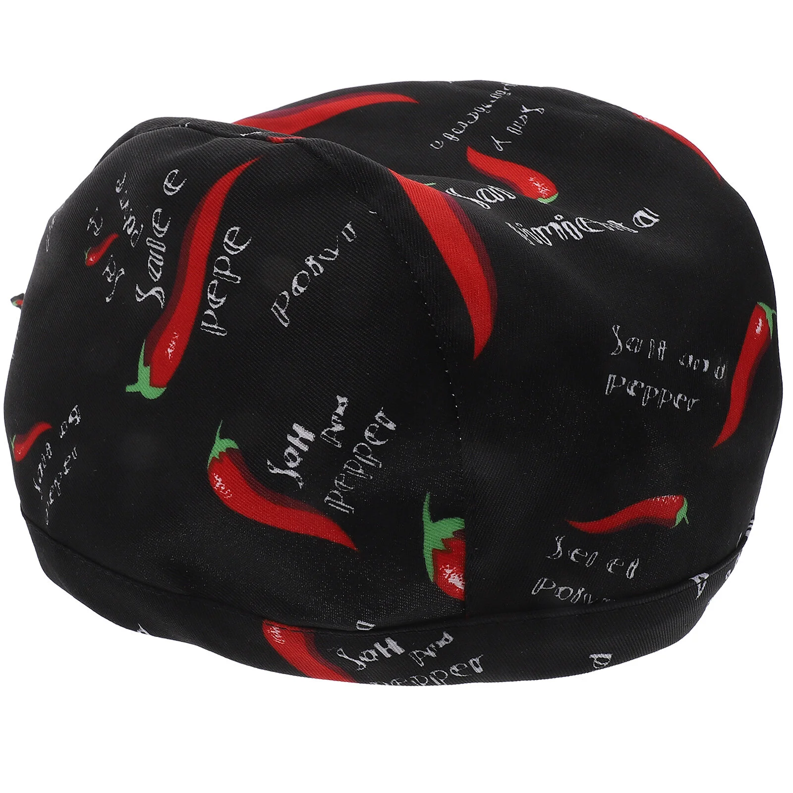 

Scrub Cap Scrub Hat Cotton Sweat Wicking Beanie Cap Adjustable Cap Bouffant for Men ( Chili Pattern )
