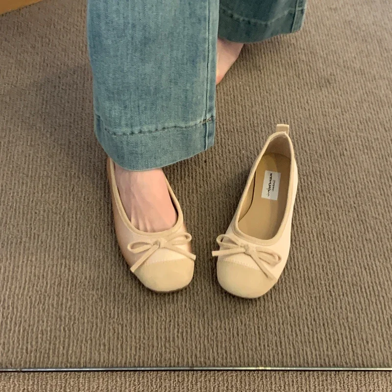 Туфли женские без шнуровки Мэри Джейн удобная мягкая подошва балетки плоская с