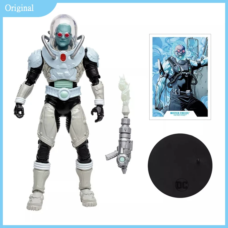 

7inch Original Mcfarlane Toys Dc Multiverse Mister Freeze Action Figure The Flash Figurine Model Collectible Toy Kids Gifts