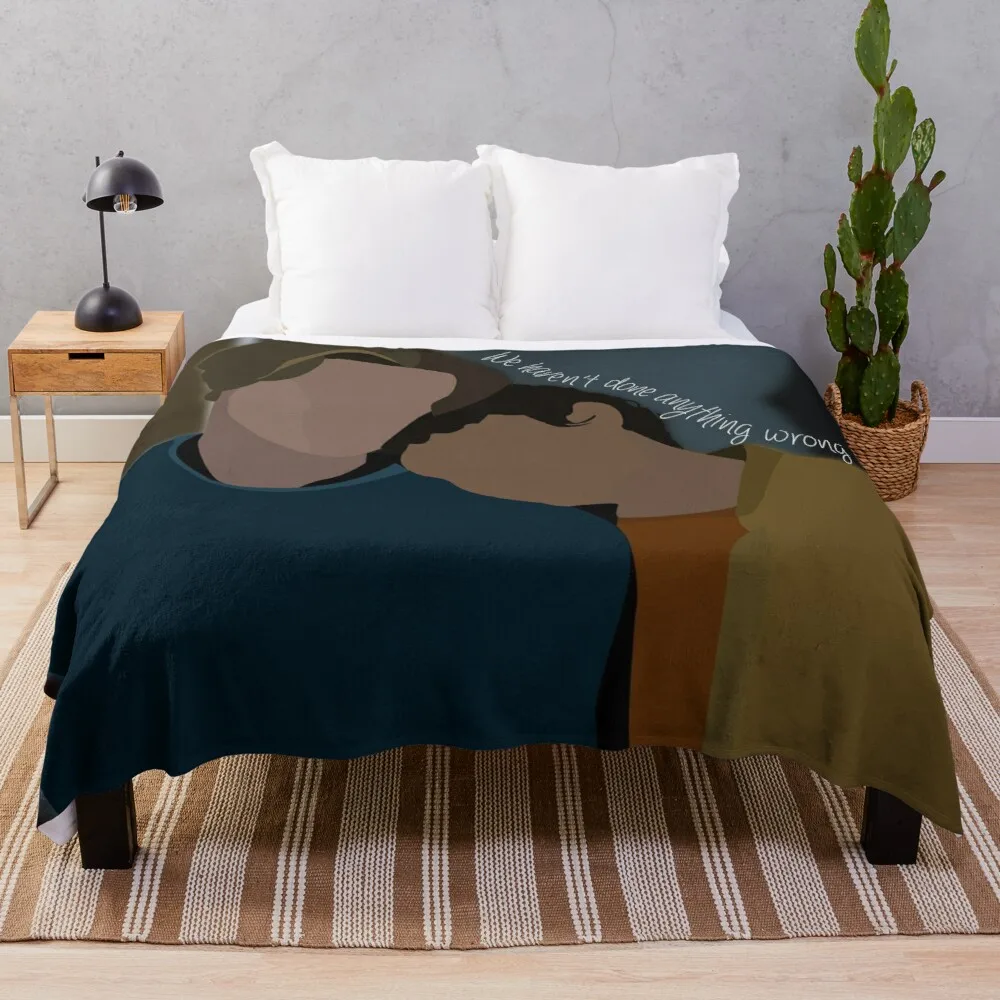 

Young Royals Quote LGBTQ Throw Blanket 3d Blanket sleeping bag blanket Large knit plaid Throw Blanket for sofa thin