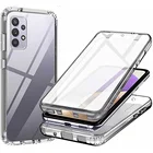 Двойной противоударный чехол для Samsung Galaxy A03S A22 A12 A32 A52s A72 A42 A02S A21s M22 M32 M11 M12 M30S M21 M31 M51 с полным покрытием, 360