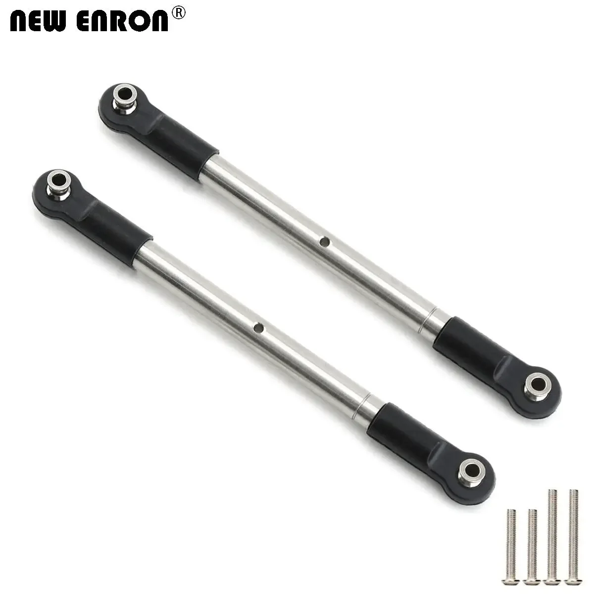 НОВЫЕ передние звенья ENRON из нержавеющей стали 119 мм 8997 для RC Traxxas 1/10 Widemaxx 2 0 89086-4