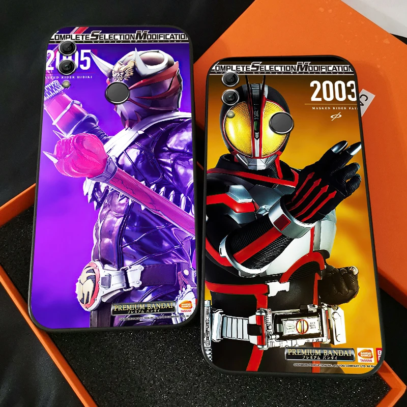 

Kamen Rider Phone Case For Huawei Honor 7A 7X 8 8X 8C 9 V9 9A 9X 9 Lite 9X Lite Back Black Soft Coque Funda Carcasa