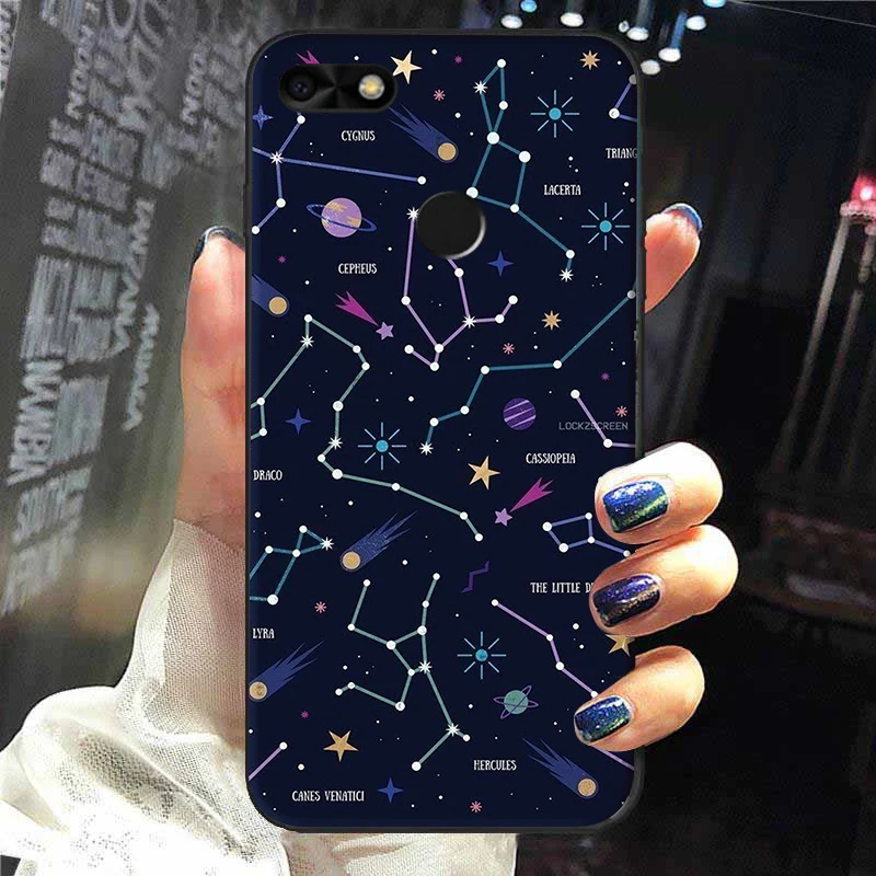 Witches Tarot For Huawei Y6 Pro 2017 Case Cover Nova Lite 2017 SLA-L22 RU Version Silicone Cases Huawei P9 Lite Mini 5.0" Phone images - 6