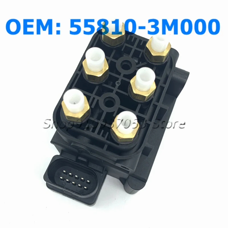 

Клапан распределения электромагнитного клапана пневматической подвески 558813M000 55810-3M000 для Hyundai Equus 2009-2016, лучшее качество